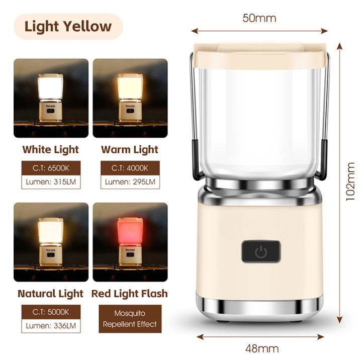 Compact Camping Bug Repellent LED Lamp