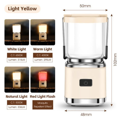 Compact Camping Bug Repellent LED Lamp