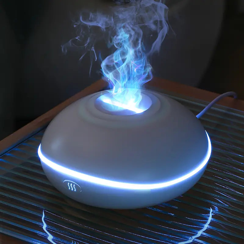 Small Portable Mist Humidifier for Home with LED Light