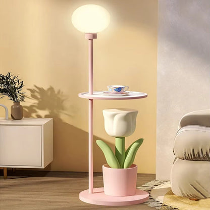 Elegant Flower Table Floor Lamp - Luxicro