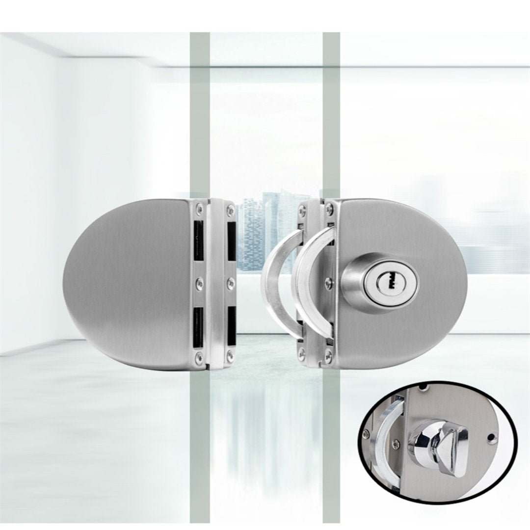 Secure Stainless Steel Sliding Glass Door Lock
