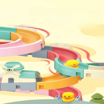 Bright Plastic Stackable Duck Bathtime Toys