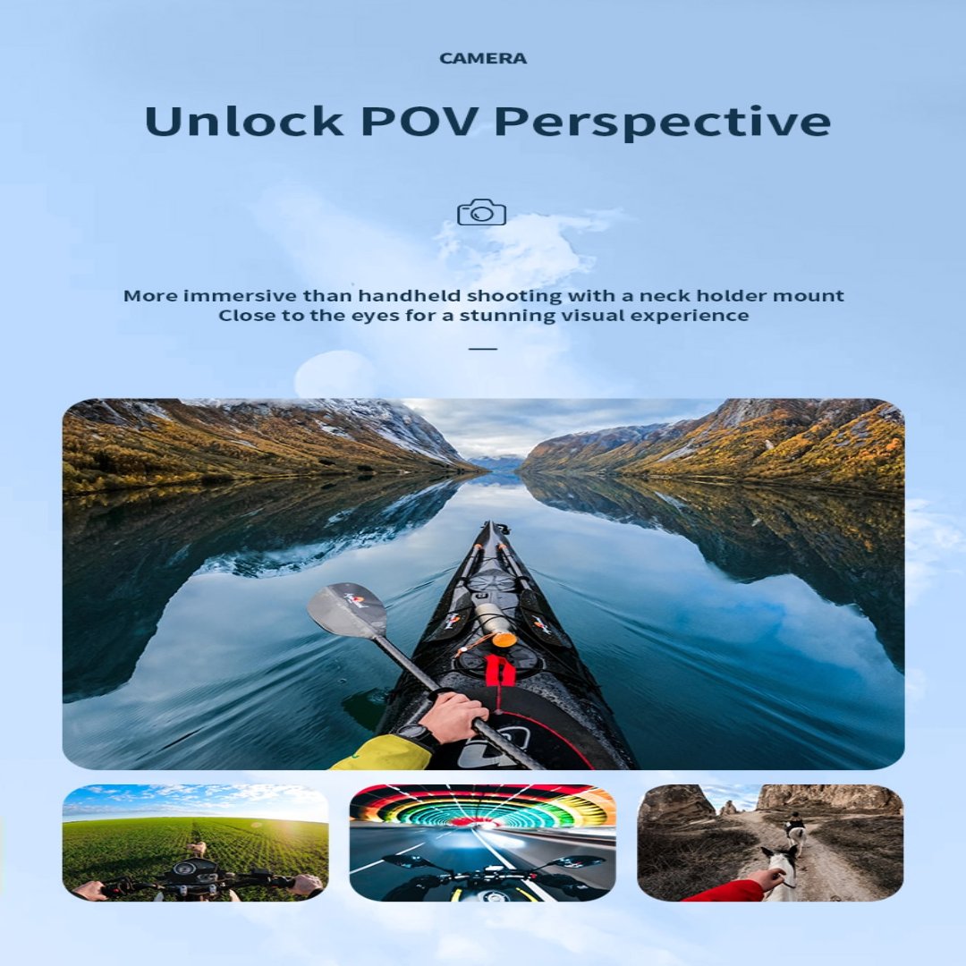 Flexible Neck Mount Action Camera Accessories