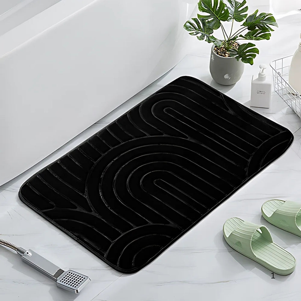 Soft Plush Circle Bath Mat