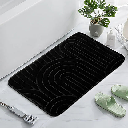 Soft Plush Circle Bath Mat