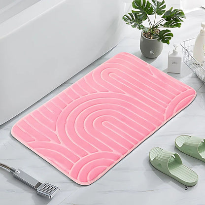Soft Plush Circle Bath Mat