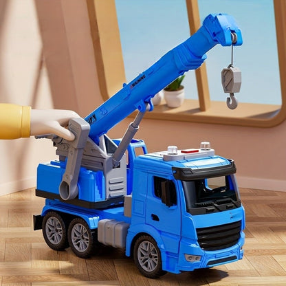 Fun Building Crane Vehicle Playset