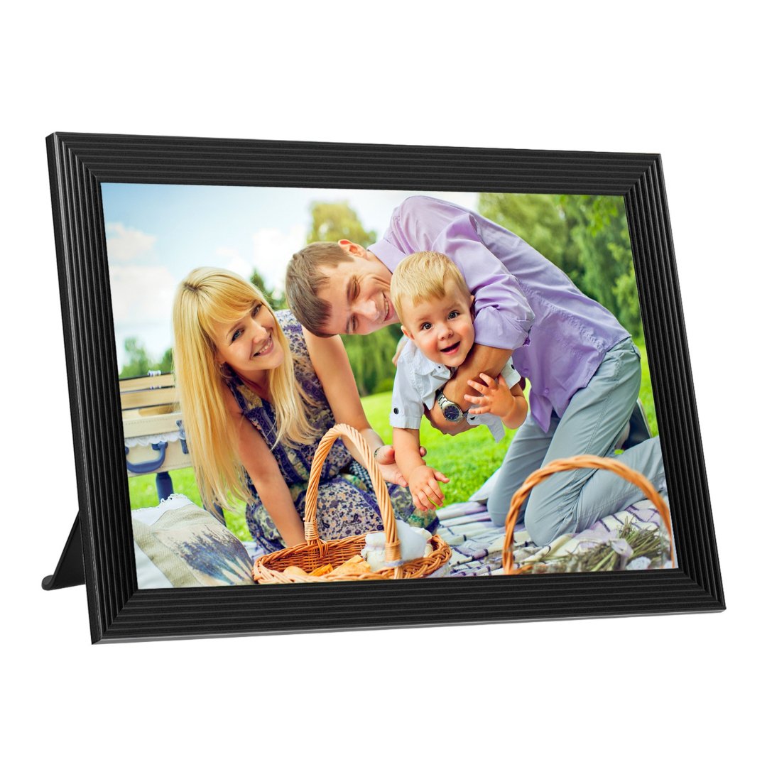 Clear Digital Picture Frame with Video and Motion Sensor - Luxicro