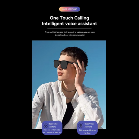 Smart Sound Window Shades with Voice Control & UV Protection