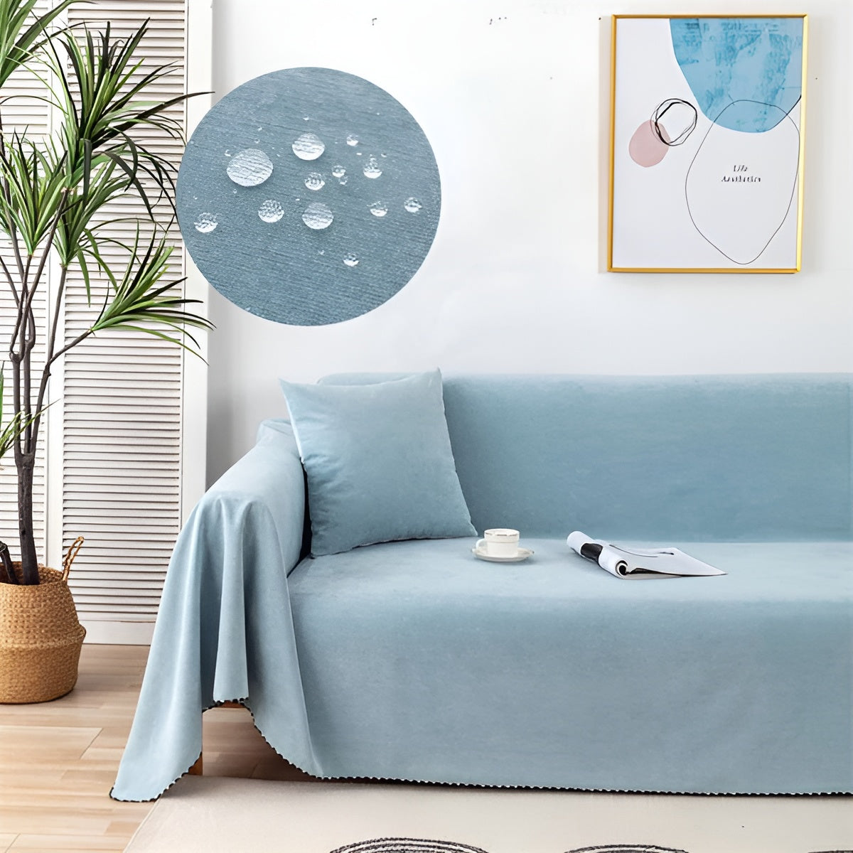 Cozy Water Resistant Pet Blanket Throw