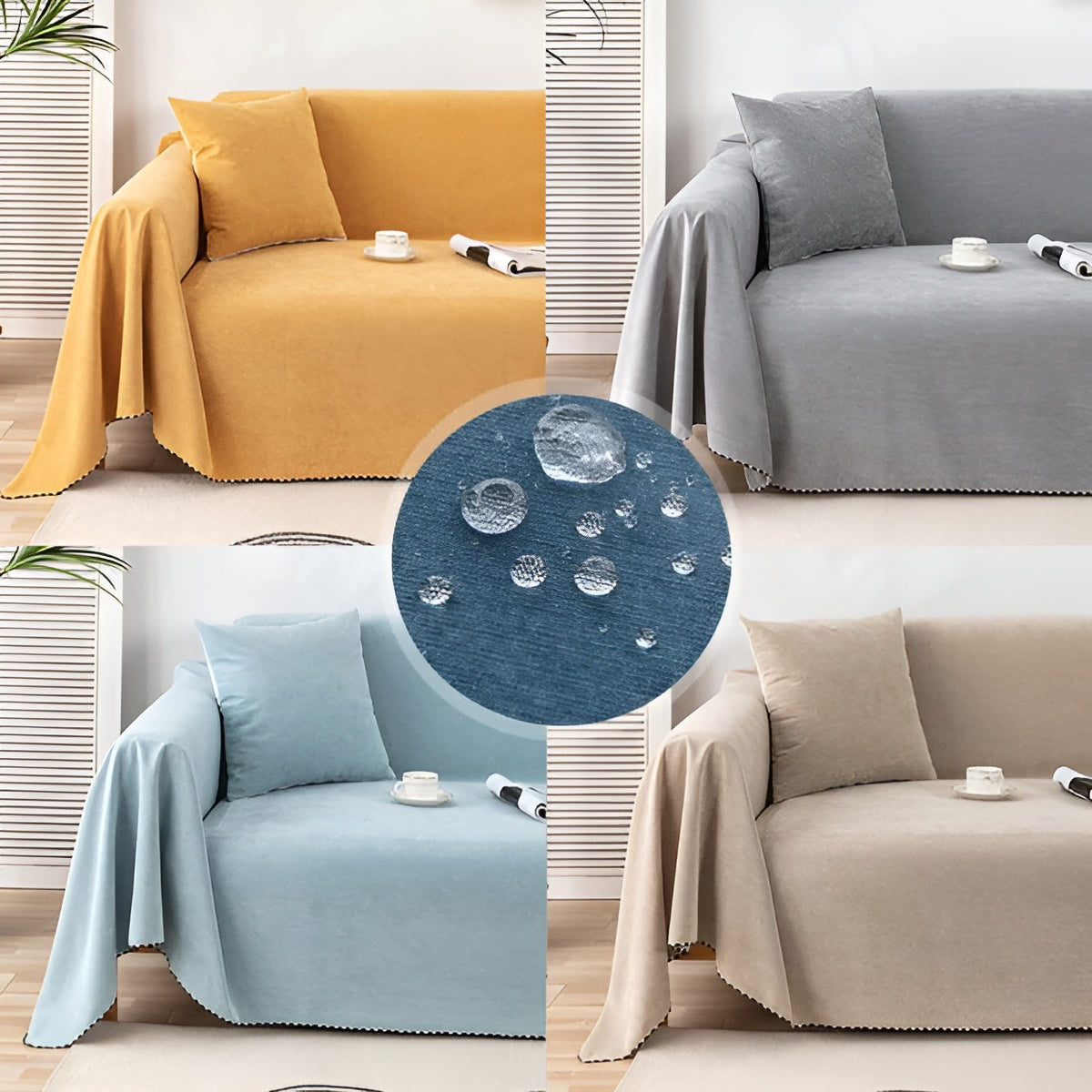Cozy Water Resistant Pet Blanket Throw