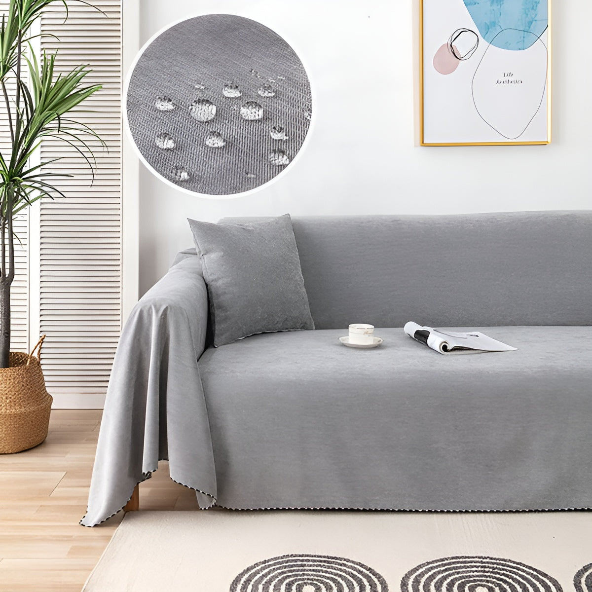 Cozy Water Resistant Pet Blanket Throw