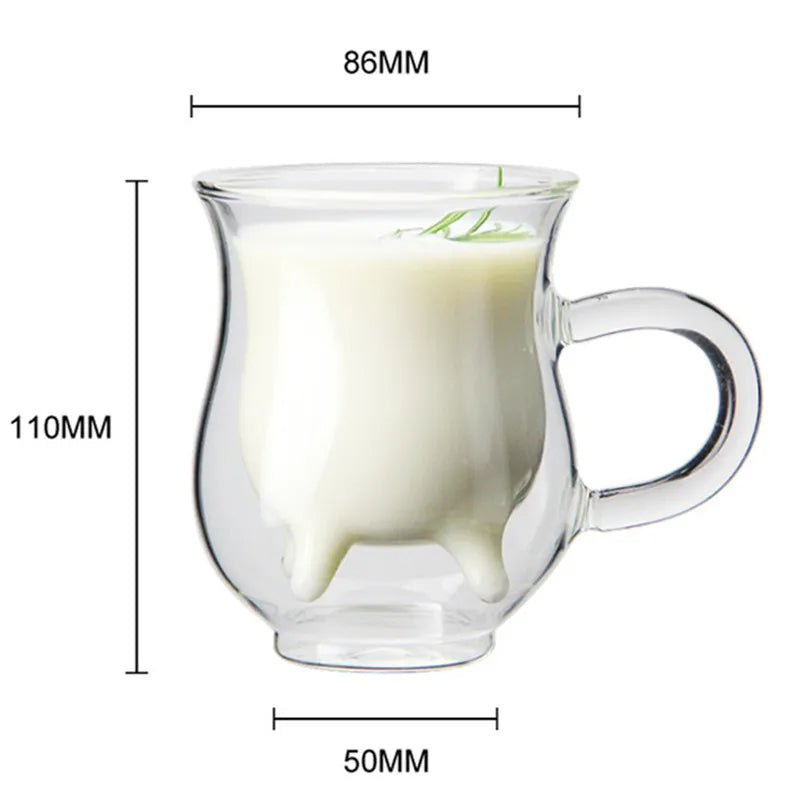 Farm Fresh Cow Pattern Coffee Mug