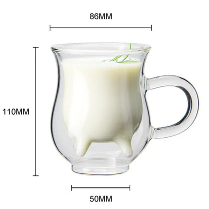Farm Fresh Cow Pattern Coffee Mug