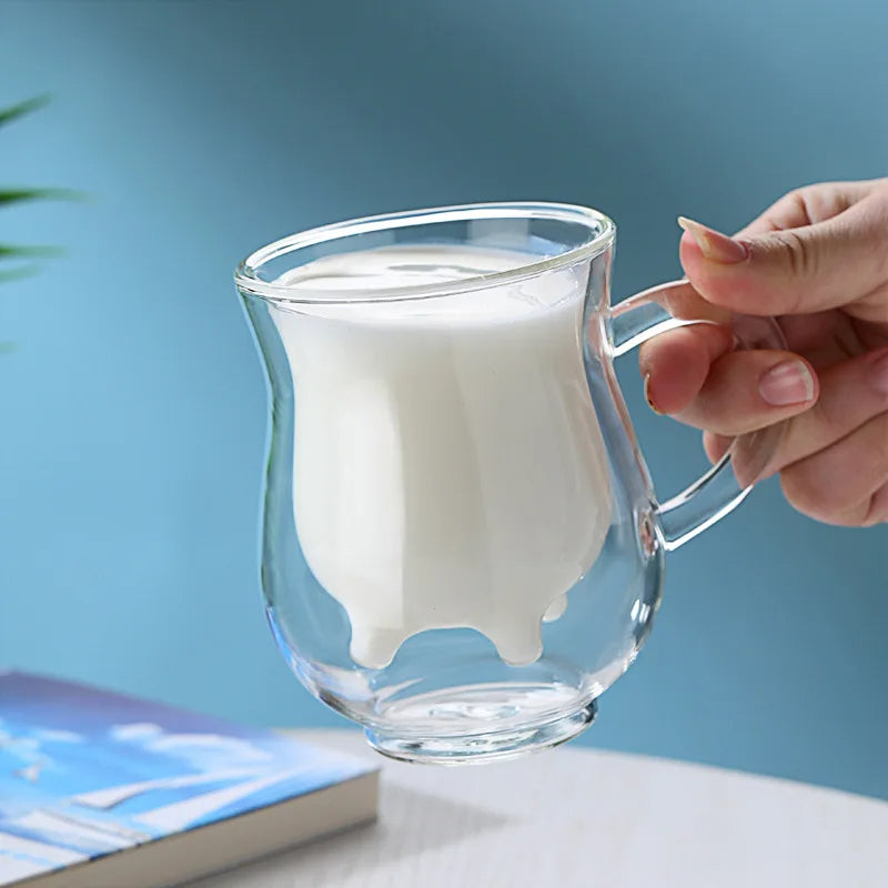 Farm Fresh Cow Pattern Coffee Mug