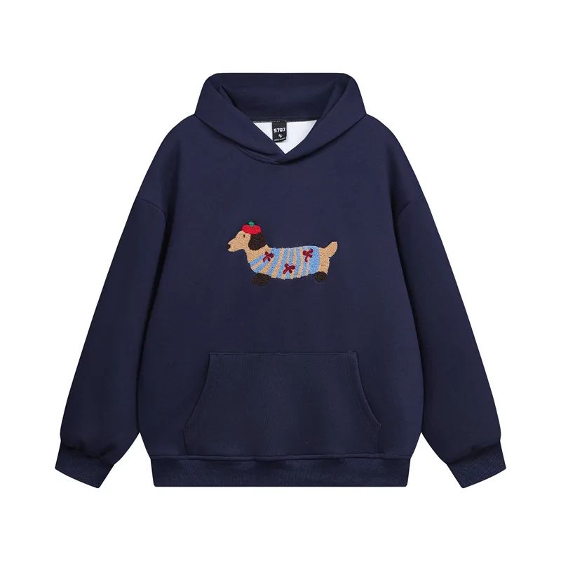 Soft Dachshund Hooded Sweatshirt