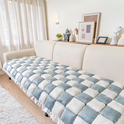 Soft Plush Pet Bed Fleece Dog Sofa Cover