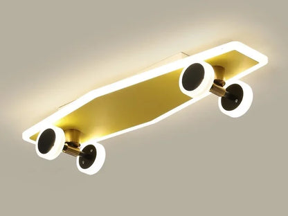 Pro Skateboard with Colorful LED Wheels