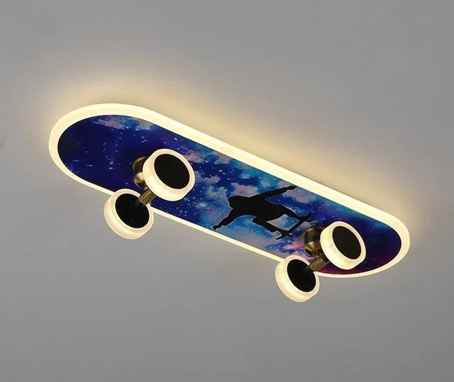 Pro Skateboard with Colorful LED Wheels