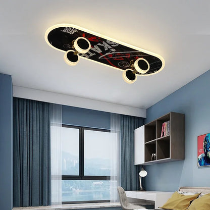 Pro Skateboard with Colorful LED Wheels