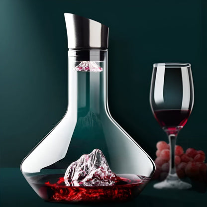 Large Glass Wine Decanter Pitcher