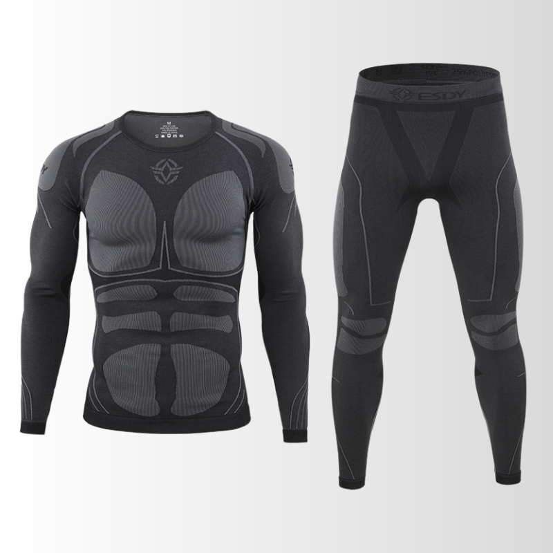 Men's Soft Thermal Base Layer Set - Luxicro