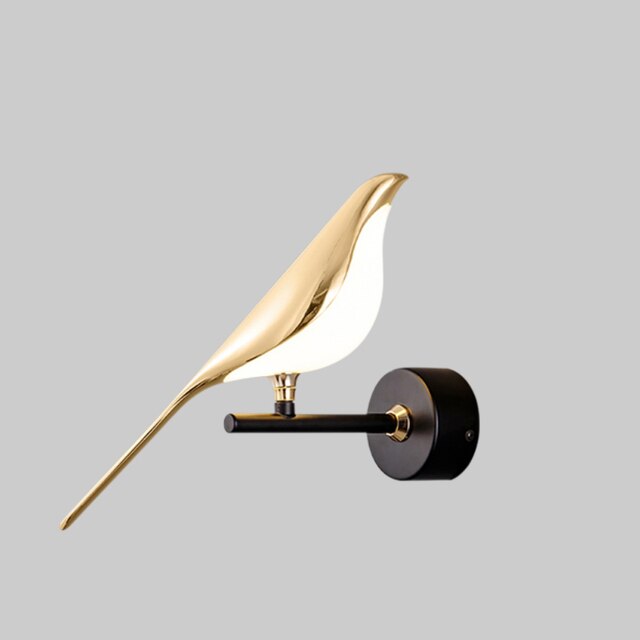 Stylish Bird Design LED Wall Lamp