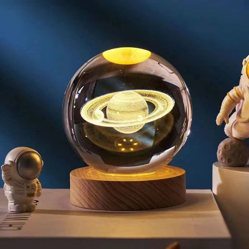 Vibrant Starry Night LED Lamp with Galaxy Effect