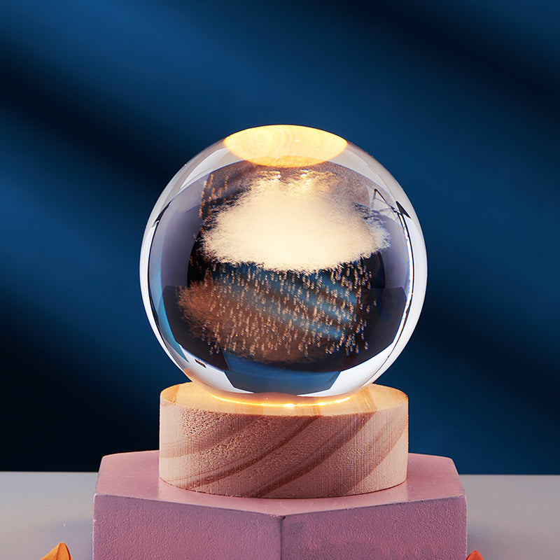 Vibrant Starry Night LED Lamp with Galaxy Effect