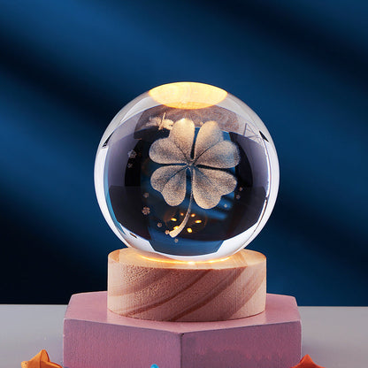 Vibrant Starry Night LED Lamp with Galaxy Effect