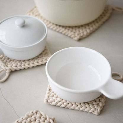 Handmade Crochet Oven Mitt