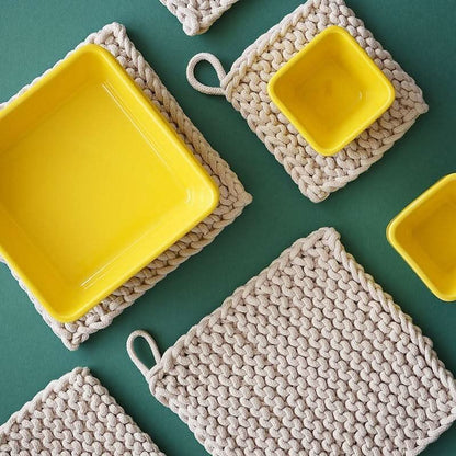 Handmade Crochet Oven Mitt