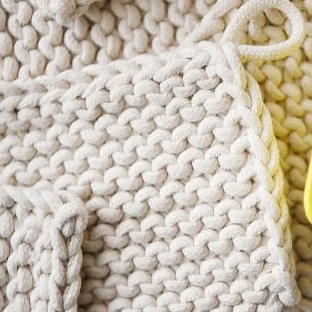 Handmade Crochet Oven Mitt