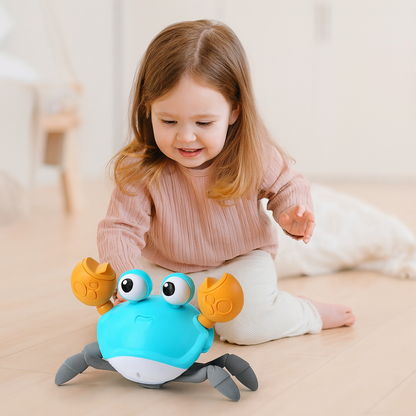 Fun Musical Baby Crab Toy with Lights - Luxicro
