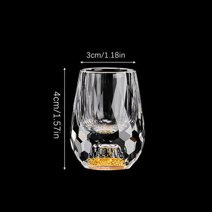 Elegant Crystal Clear Decanter Bottom