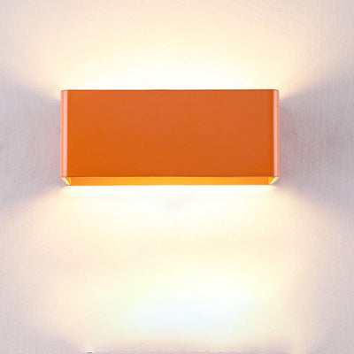Contemporary White LED Wall Sconce Light