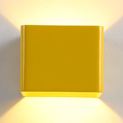 Contemporary White LED Wall Sconce Light
