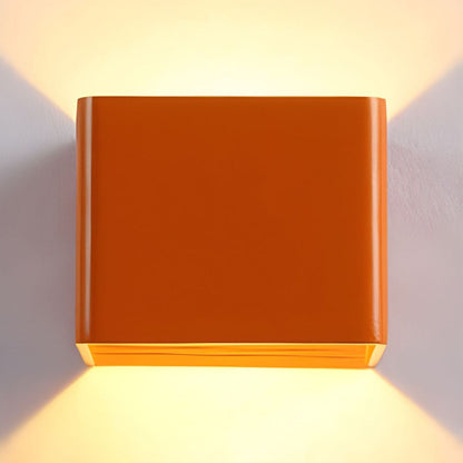 Contemporary White LED Wall Sconce Light