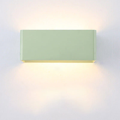 Contemporary White LED Wall Sconce Light