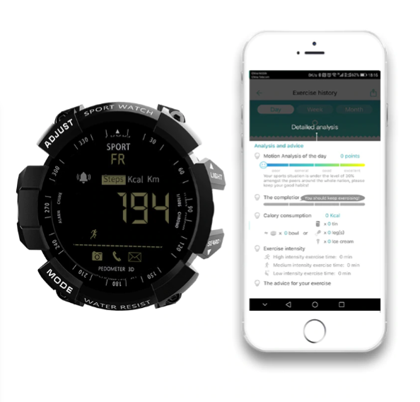 Rugged Outdoor GPS Smartwatch