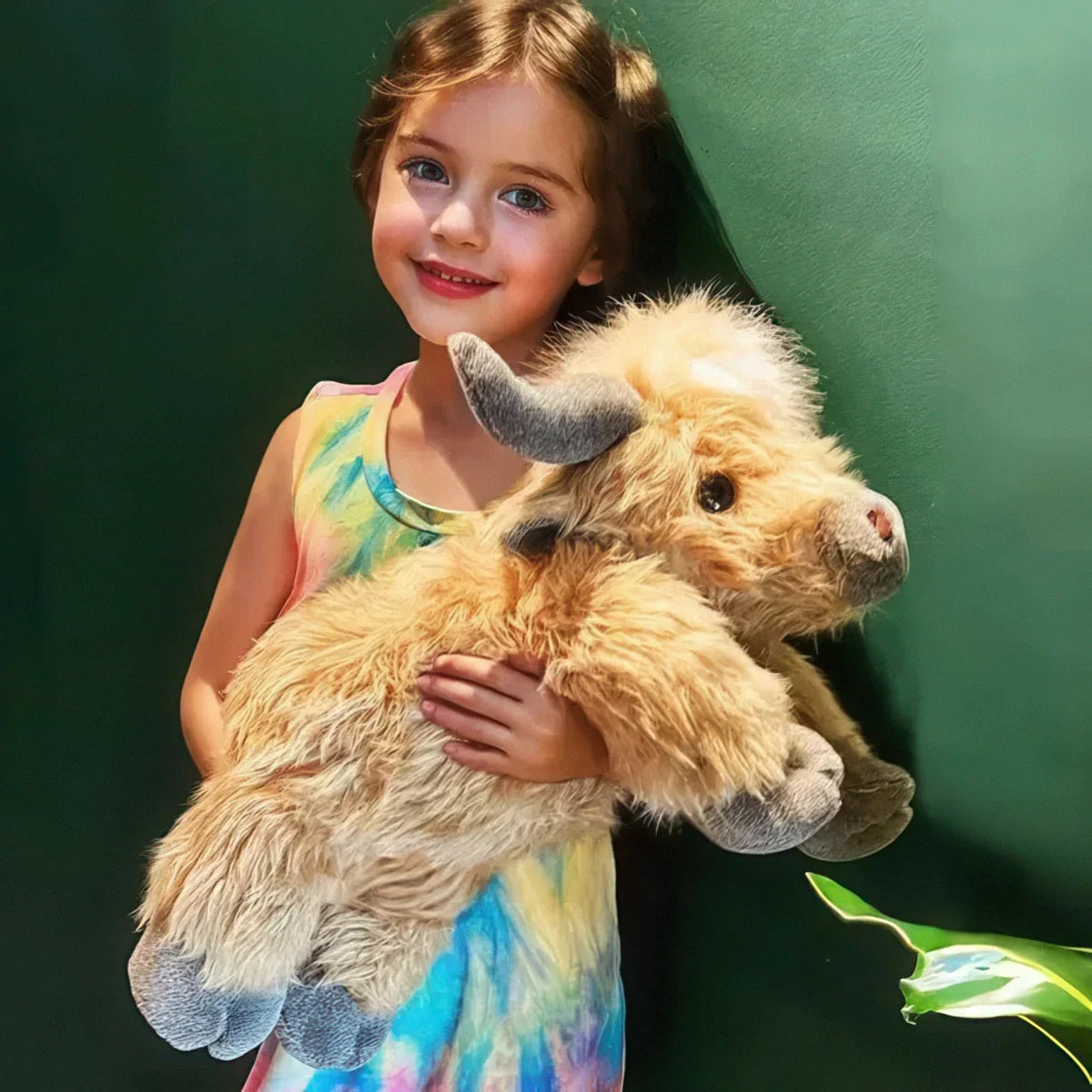 Adorable Farm Cow Cuddly Plush Toy - Luxicro