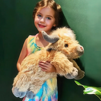Adorable Farm Cow Cuddly Plush Toy - Luxicro