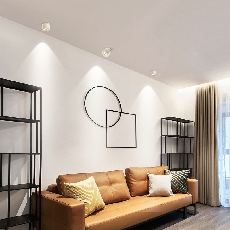 Adjustable Circular Recessed LED Ceiling Lamp