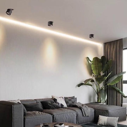 Adjustable Circular Recessed LED Ceiling Lamp