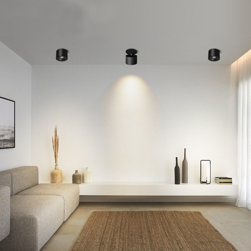 Adjustable Circular Recessed LED Ceiling Lamp