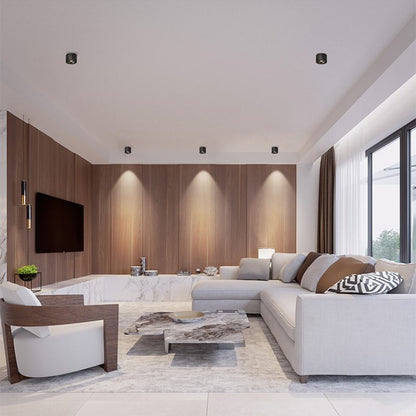 Adjustable Circular Recessed LED Ceiling Lamp