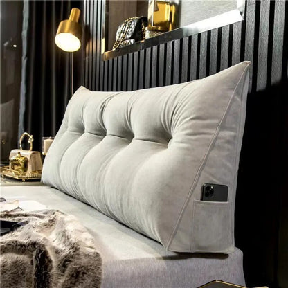 Plush Bed Wedge Pillow