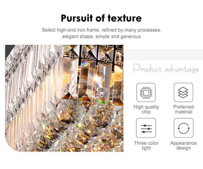 Luxurious Green Crystal Lighting Fixtures