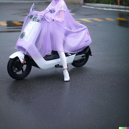 Breathable Heavy Duty Bike Rain Coat