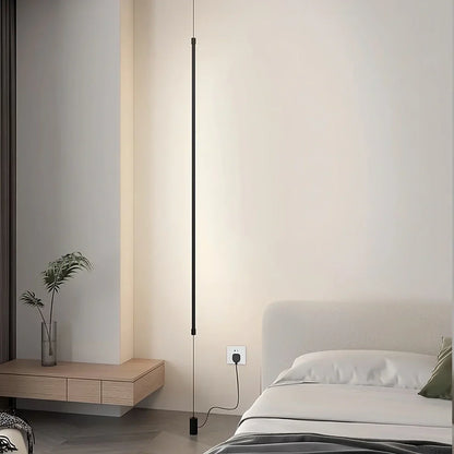 Tall Sleek Floor Ceiling Lamp